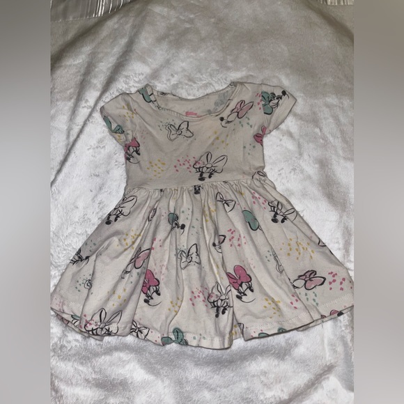 Toddler Girl Minnie Dress - Picture 3 of 6